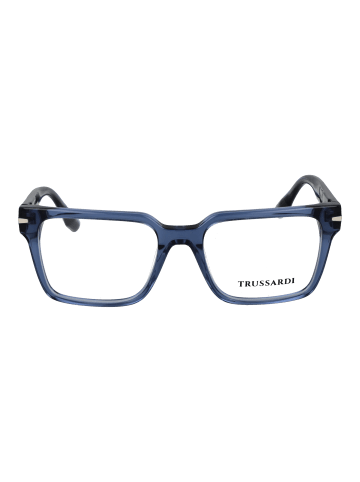 Trussardi Männer Optische Fassungen Quadratisch Blau
