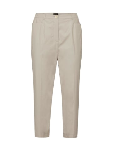 GOLDNER 3/4-Baumwollhose Carla 3/4-Hose Carla aus hochwertiger Pima-Baumwolle in beige