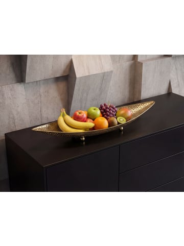 FineBuy Tischdekoration in Gold / Metall / 60x16x9