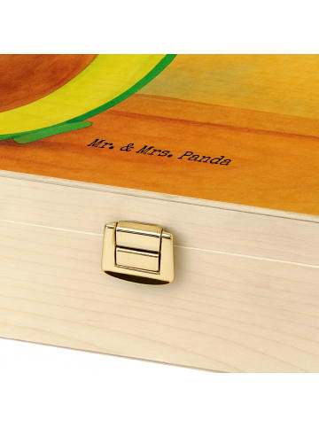 Mr. & Mrs. Panda Tee Kiste Avocado Geburtstag Design mit Spruch in Weiß