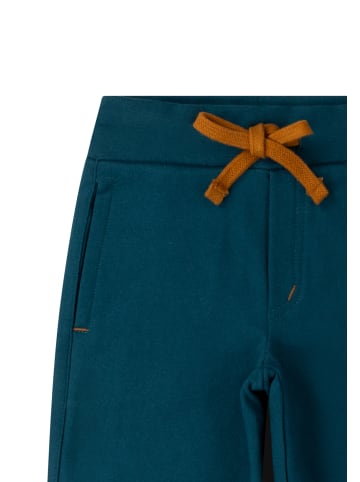 Little Green Radicals Comfy Jogger Shorts in Blue