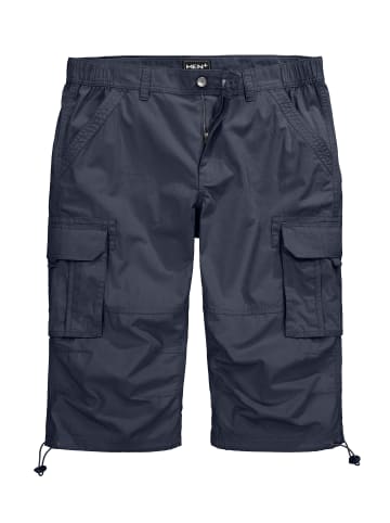 Men Plus Bermuda in dunkel marine