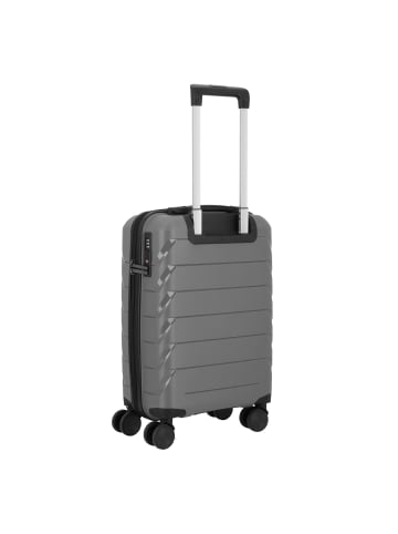 D&N Travel Line 4100 4 Rollen Kabinentrolley S 54 cm in grey
