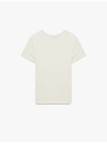 KOTON TSHIRT SS in Ekru