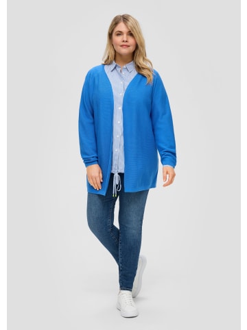 s.Oliver Strickjacke langarm in Blau