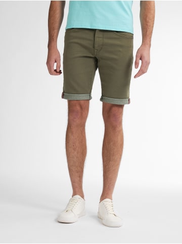 Petrol Industries Jackson Farbige Denim-Shorts Coconut in Grün