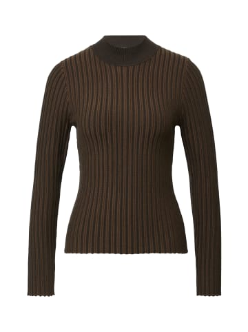 comma Pullover in schoko braun - 0001