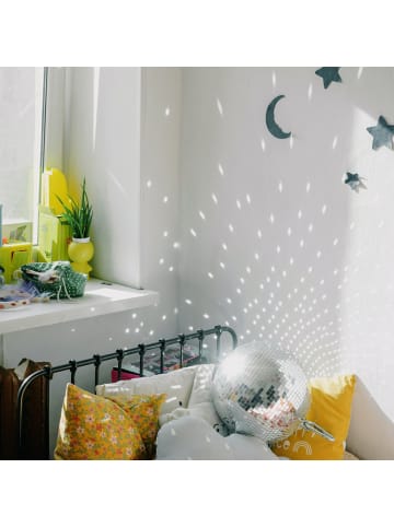 SATISFIRE Spiegelkugel Discokugel PREMIUM D: 40cm in silber