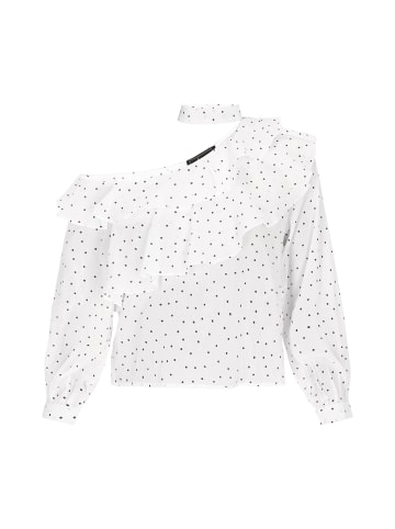 faina Women Blouse in offwhite black