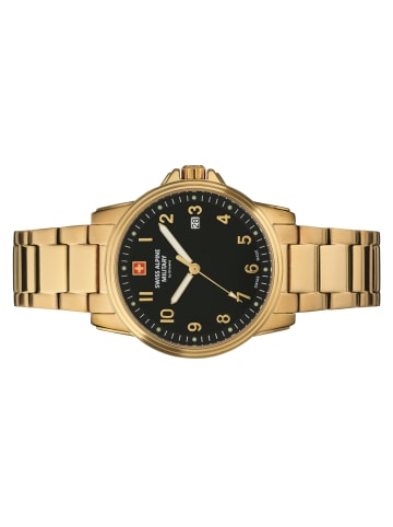 Swiss Military Quarzuhr 7011.1117SAM in Gold