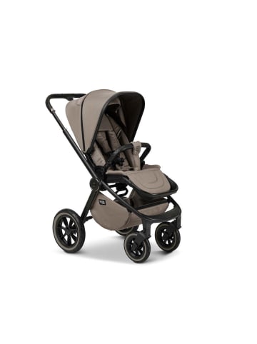 MOON Moon Resea+ Kinderwagen (Kollektion 2024) - Farbe: Mud / Gestell: Matt Schwarz