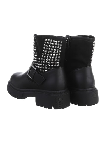 Ital-Design Stiefelette in Schwarz