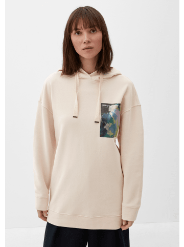 s.Oliver Sweatshirt langarm in Beige