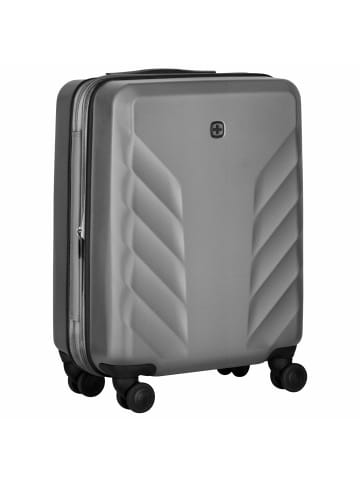 Wenger Motion - 4-Rollen-Kabinentrolley 54 cm erw. (ash grey) in ash grey