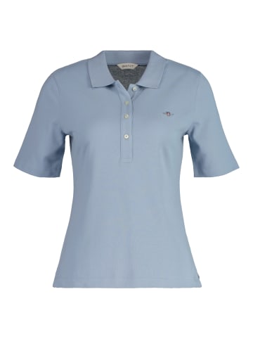 Gant Poloshirt 1er Pack in Hellblau