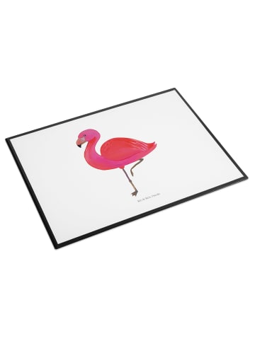 Mr. & Mrs. Panda tischpad Flamingo Classic ohne Spruch in Weiß