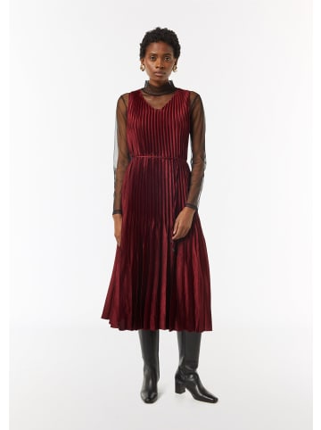 comma Kleid lang in Rot
