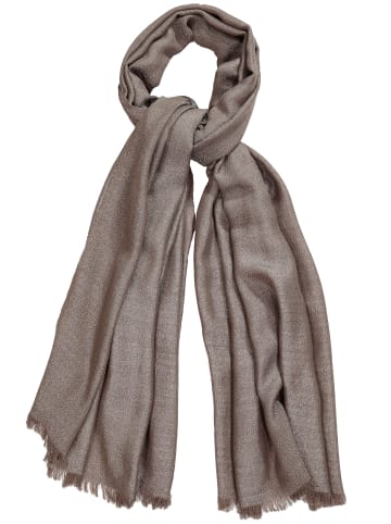 Ulla Popken Schal in blassbraun