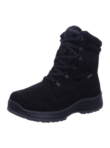 Josef Seibel Damen Winterschuhe warm Stiefel in Schwarz
