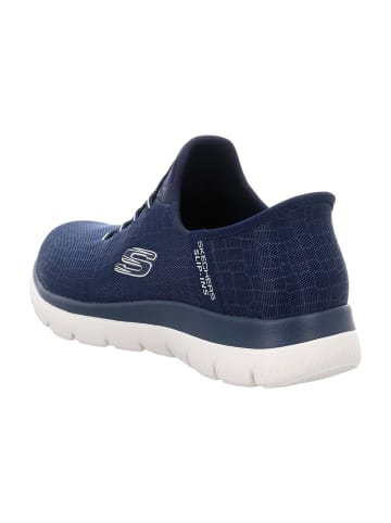 Skechers Sportliche Slipper in Blau