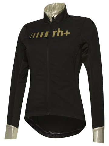 rh+ Radjacke Logo Alpha Padded in black-gold