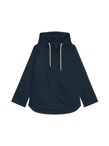 Marc O'Polo Jacke im Cape-Stil relaxed in deep blue sea