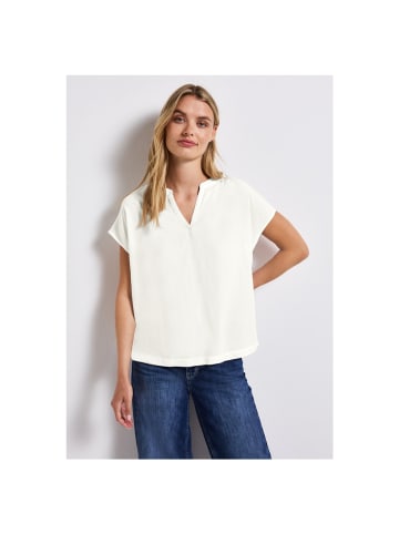 Street One Halbarmbluse in off white