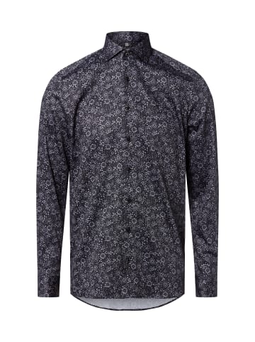 OLYMP  Hemd in anthrazit hellgrau - 0001