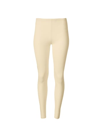 tectake Einfarbige Leggings für Frauen, creme