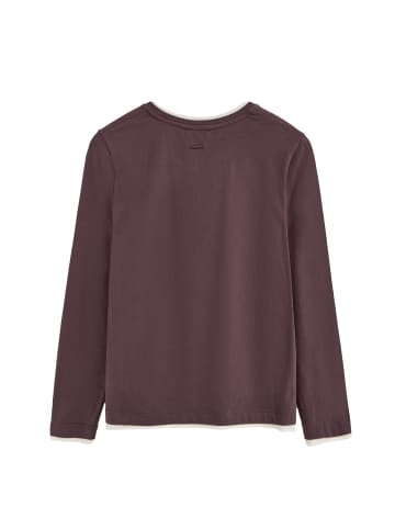 Polo Club T-Shirt WOMAN EMMA LONG SLEEVE REGULAR FIT in Pflaumen