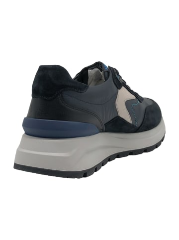 Mephisto Sportliche Schnürschuhe in Blau