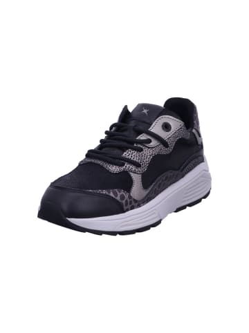 Xsensible Damen- Schnürschuhe Rainbow in Schwarz
