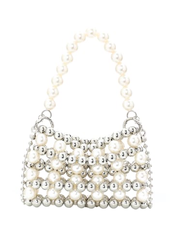 myMo at night Damen Handtasche in Wollweiss Melange