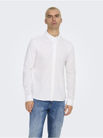ONLY & SONS Hemd in Bright White