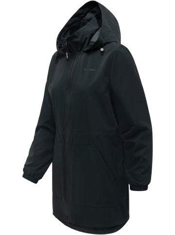 ragwear Kurzmantel Brona in Black