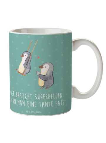 Mr. & Mrs. Panda Tasse Lieblings-Tante mit Spruch in Meeresbrise