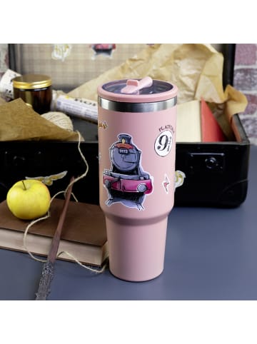 Geda Labels Giant Cup HP Hogwarts Express Watercolor in Rosa - 1200ml