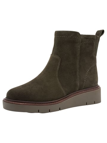 Tamaris WIDE FIT Stiefelette in OLIVE SUEDE