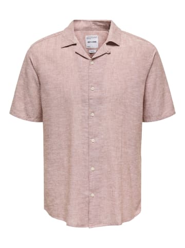 ONLY & SONS Hemd in Copper Brown