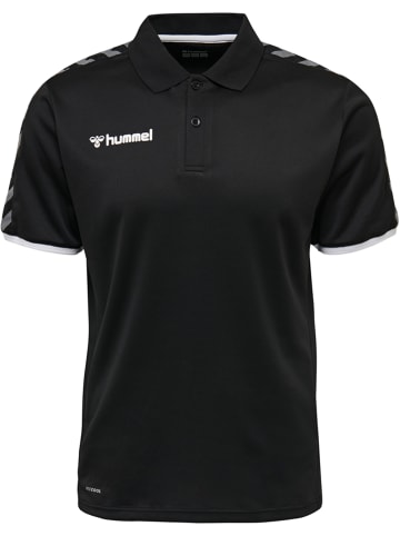 Hummel Hummel Polo Hmlauthentic Multisport Herren Atmungsaktiv Feuchtigkeitsabsorbierenden in BLACK/WHITE