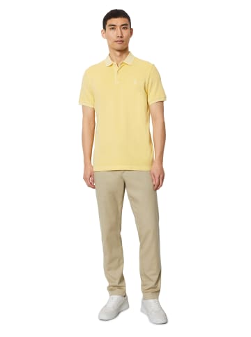 Marc O'Polo Poloshirt Piqué shaped in golden fizz