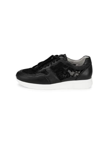 VITAFORM Hirschleder Sneaker in schwarz