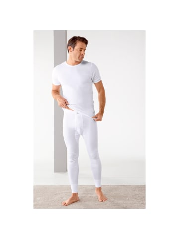 Erwin Müller Baumwolle, Feinripp Unterhemd 2er-Pack in weiss