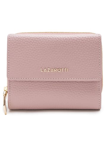 Lazarotti Bologna Leather Geldbörse Leder 12 cm in rose