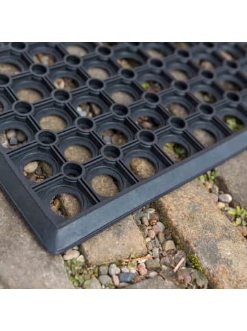 Astra Fußmatte für Außen PROFIL SETS in Schwarz