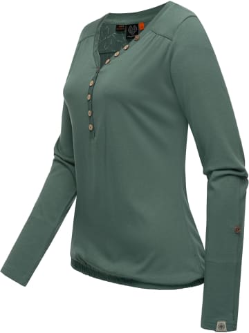 ragwear Langarmshirt Pinchi in Pine Green