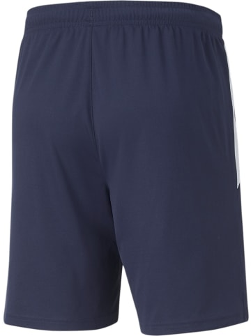 Puma Sporthose "TeamLIGA Training Shorts" in Blau