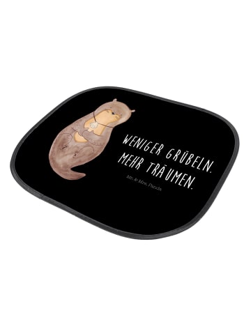 Mr. & Mrs. Panda Sonnenschutz Auto Otter Muschel mit Spruch in Schwarz