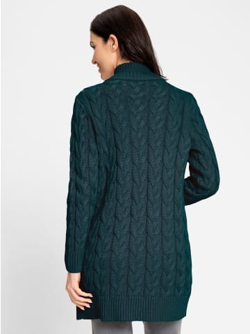WITT WEIDEN Longstrickjacke in petrol