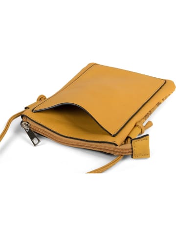 styleBREAKER Umhängetasche in Curry